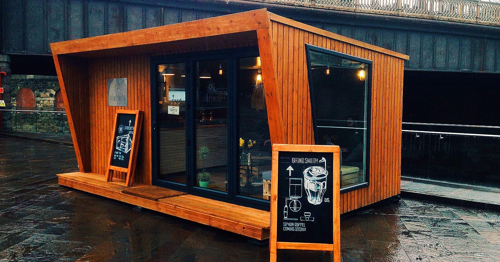 Shipping Container Cafe for Small Businesses