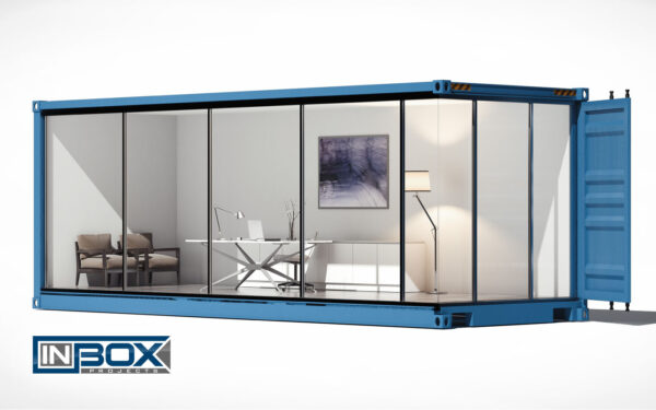 shipping container home office