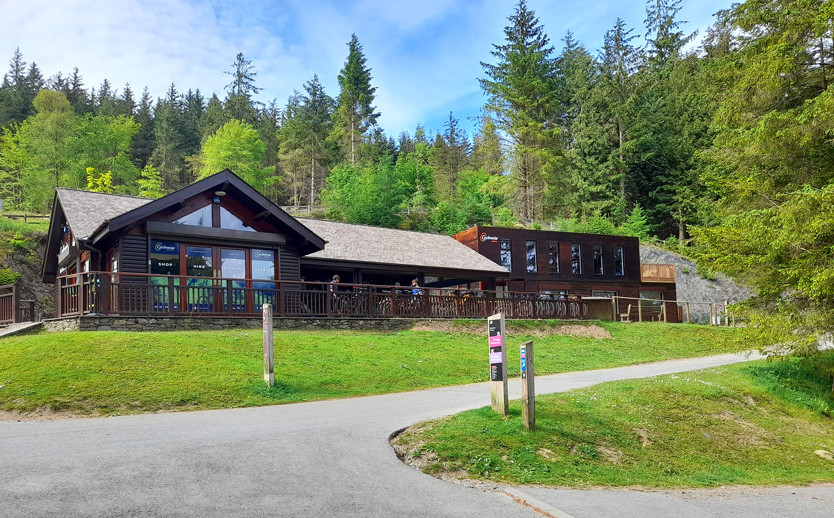 cyclewise bike hire shop whinlatter forest