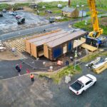 container 3 installation crane