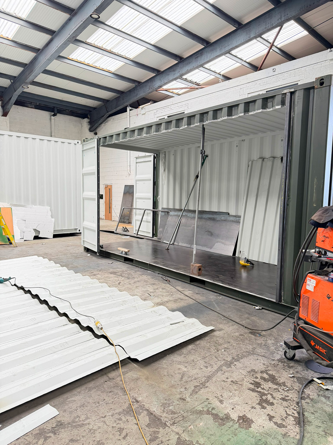 Switch house container build phase