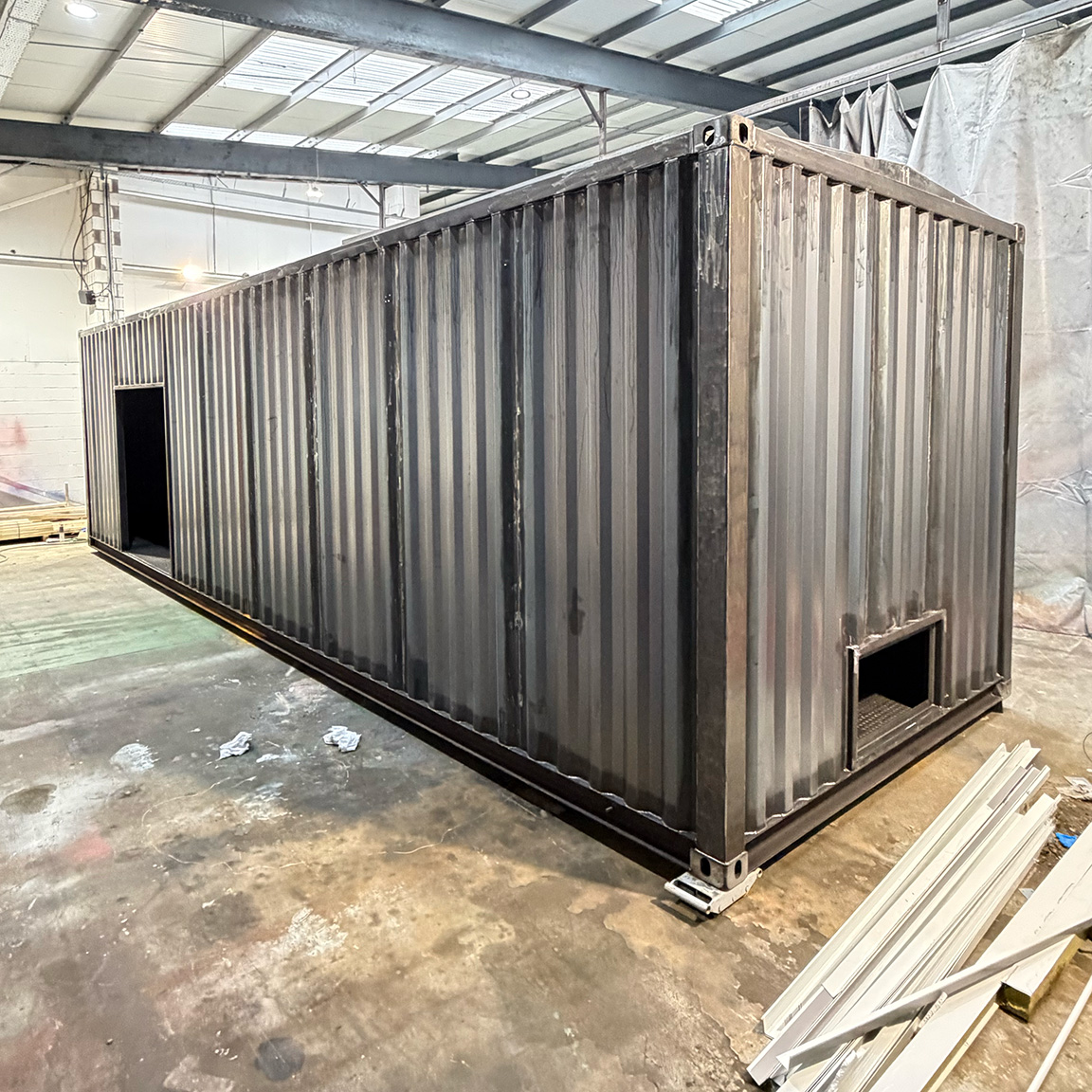 Switch house container build unpainted