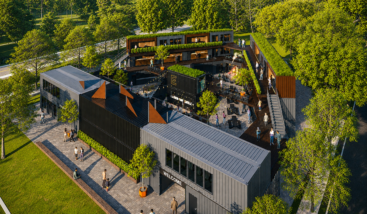 Shipping Container Concepts & Architectural Plans 6